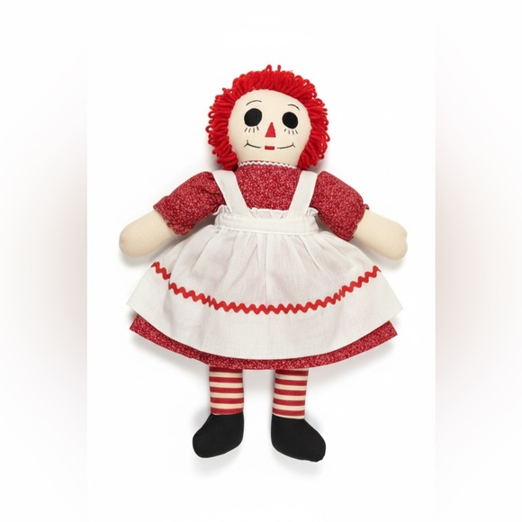 Handmade Other - Handmade Raggedy Ann Style Cloth Doll 19” Soft Doll
